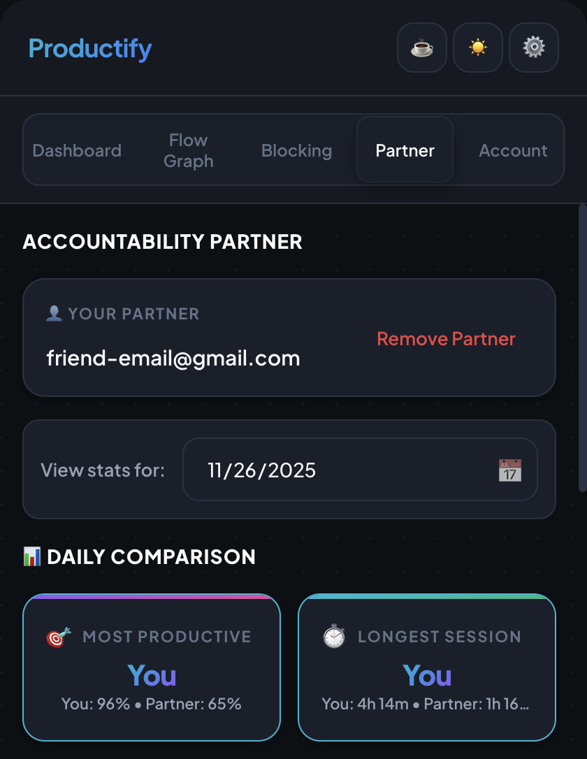 Productify - Screenshot 2 showing product features and functionality