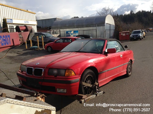 Scrap Car Removal in Vancouver