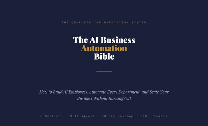 The AI Business Automation Bible gallery image