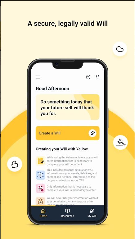 Yellow - The succession planning app media 2
