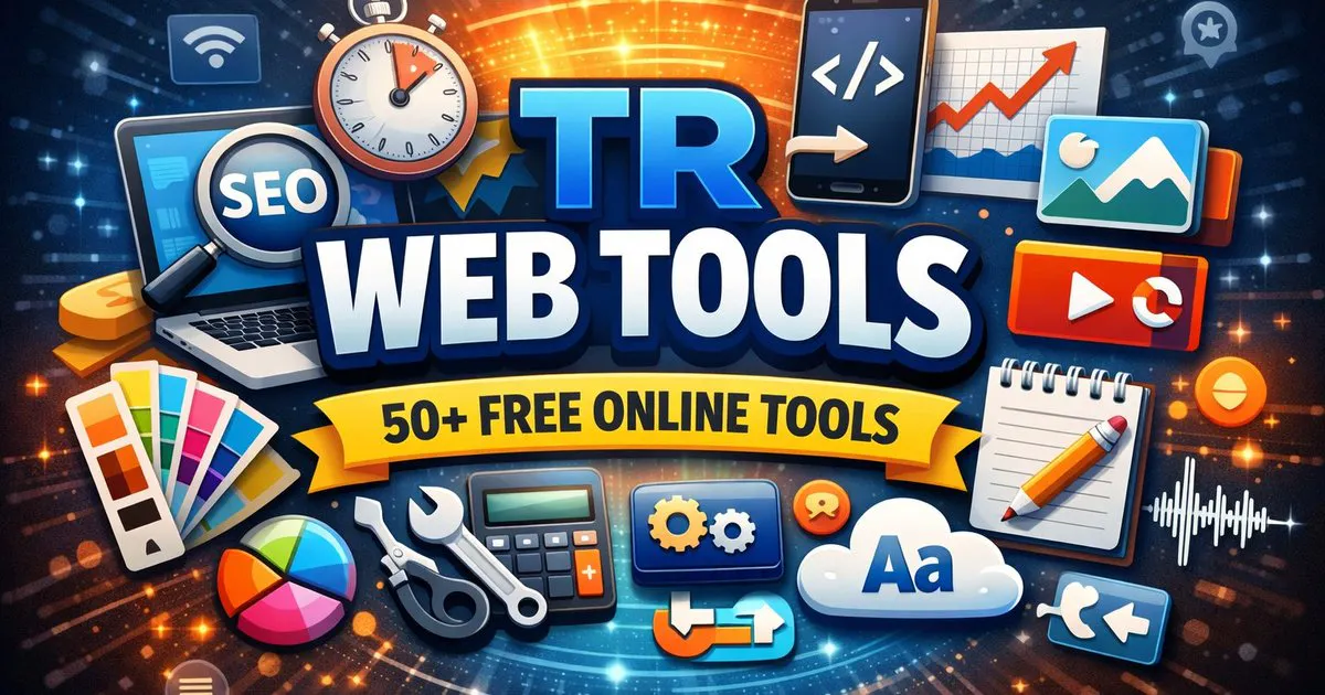 TR Web Tools 제품 배너