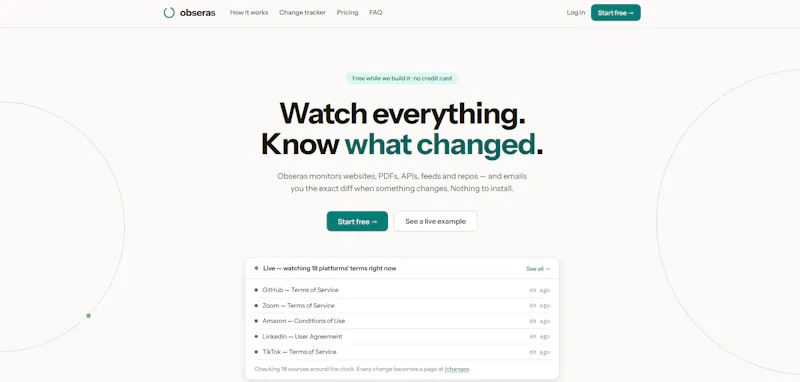 Obseras screenshot 2