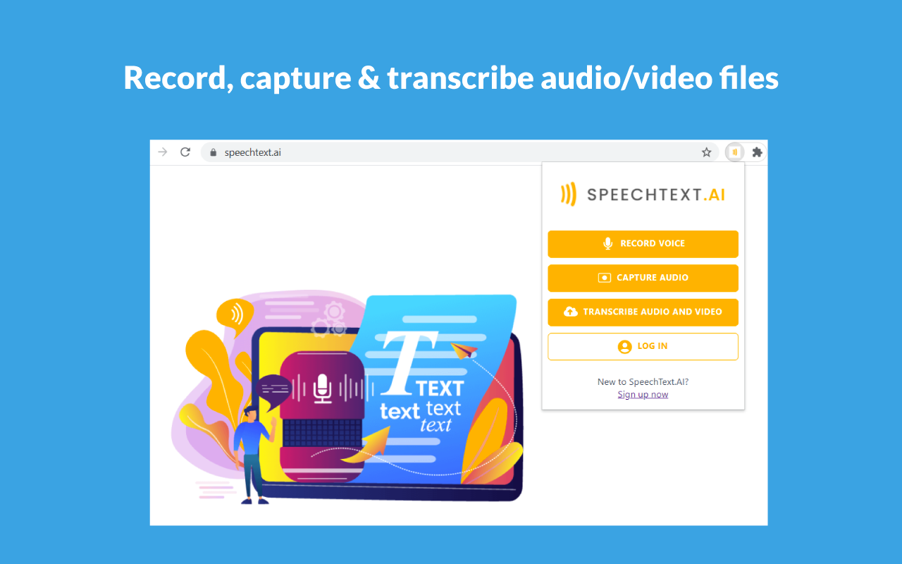automatically transcribe audio to text online meeting