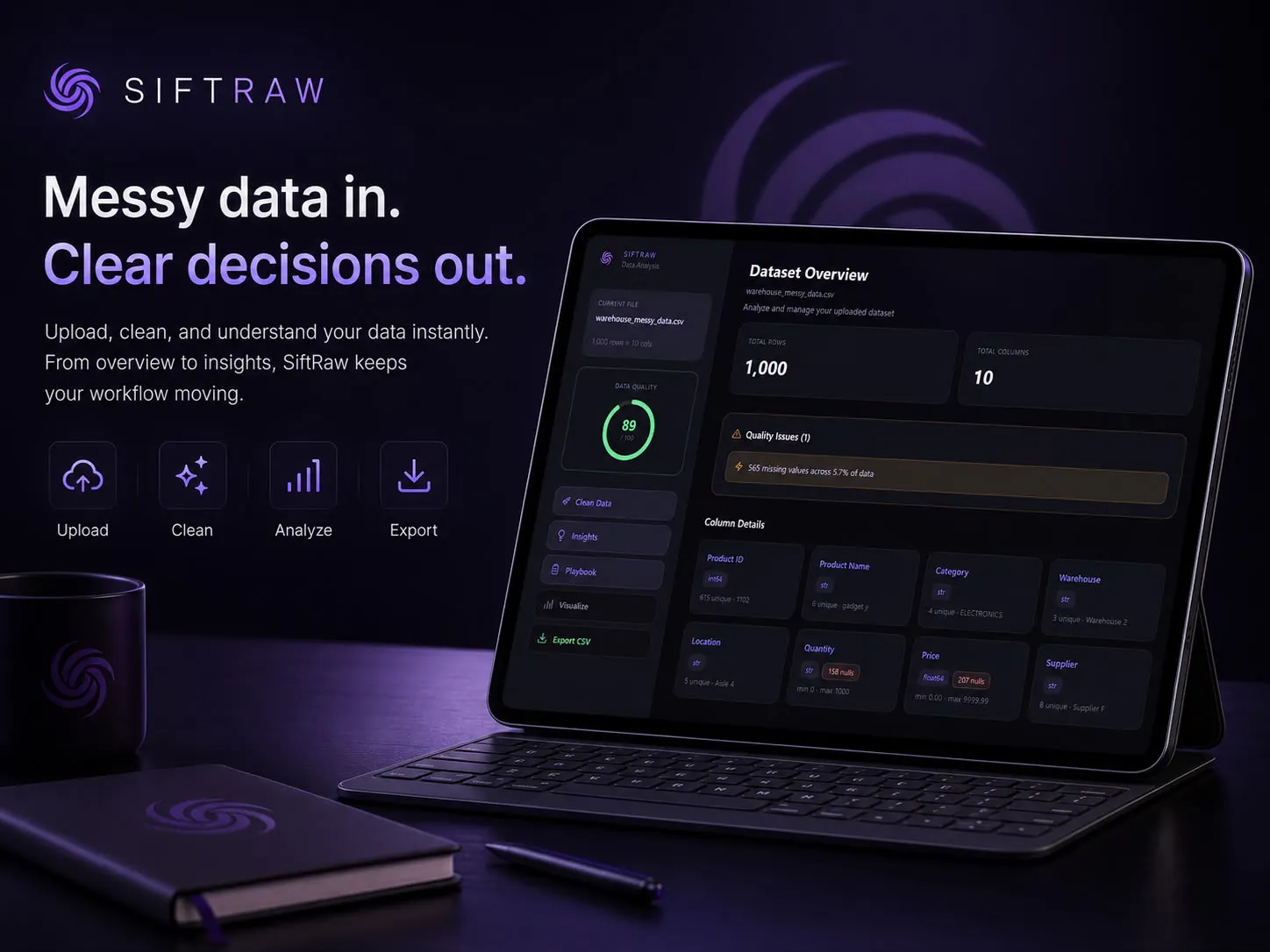SiftRaw gallery image