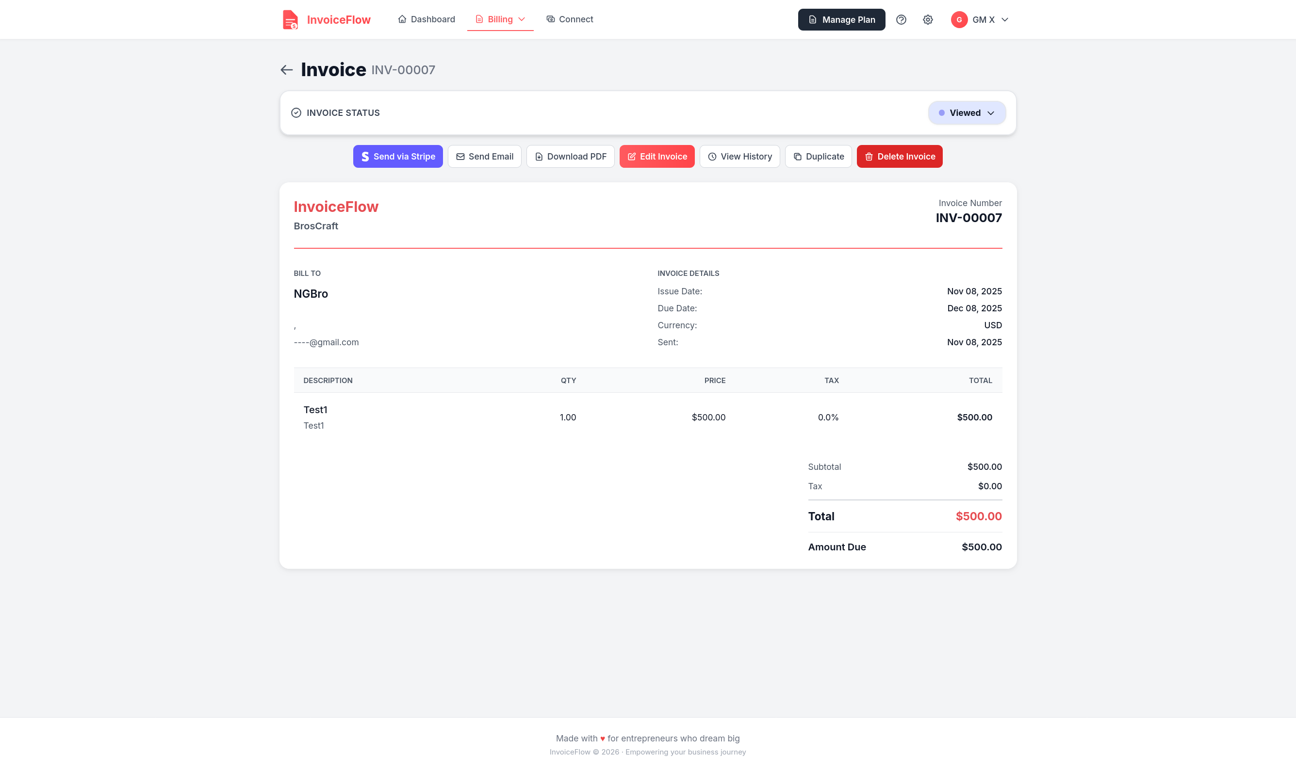 InvoiceFlow gallery image