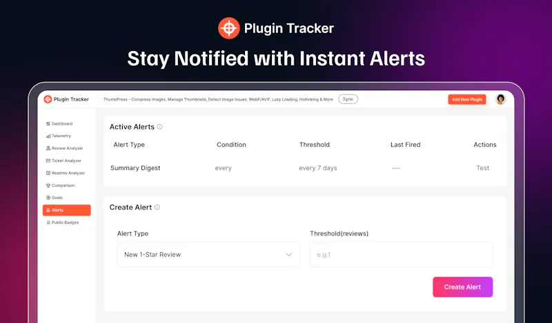 PluginTracker screenshot 7