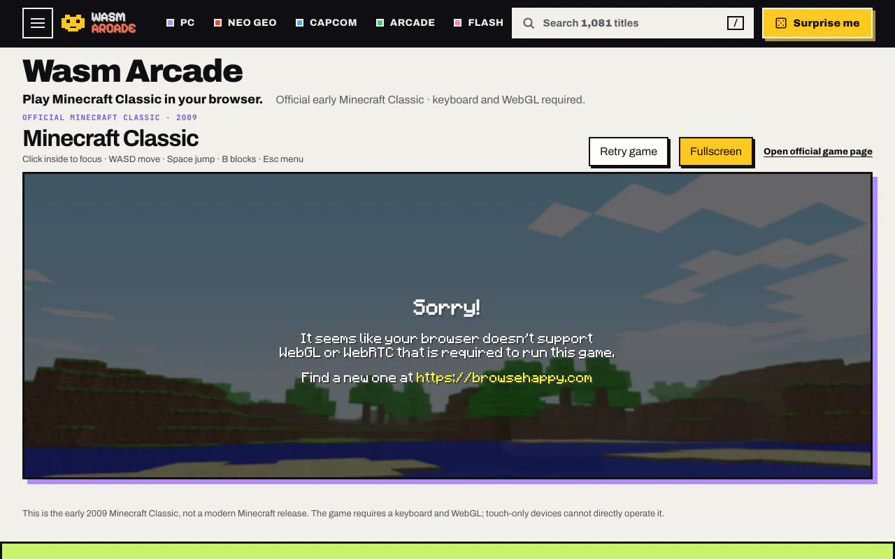 Wasm Arcade gallery image