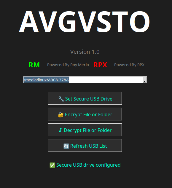 AVGVSTO USB media 5