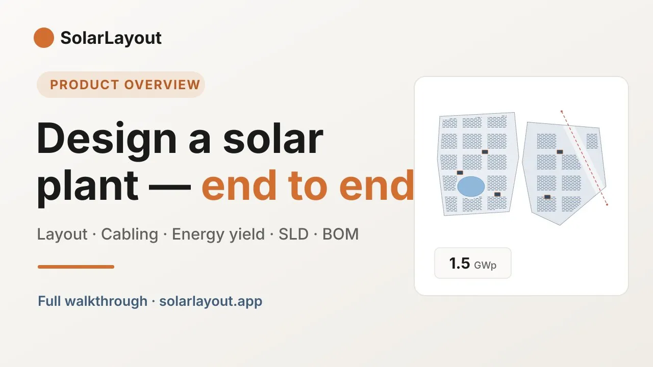 SolarLayout & BESS Desktop gallery image