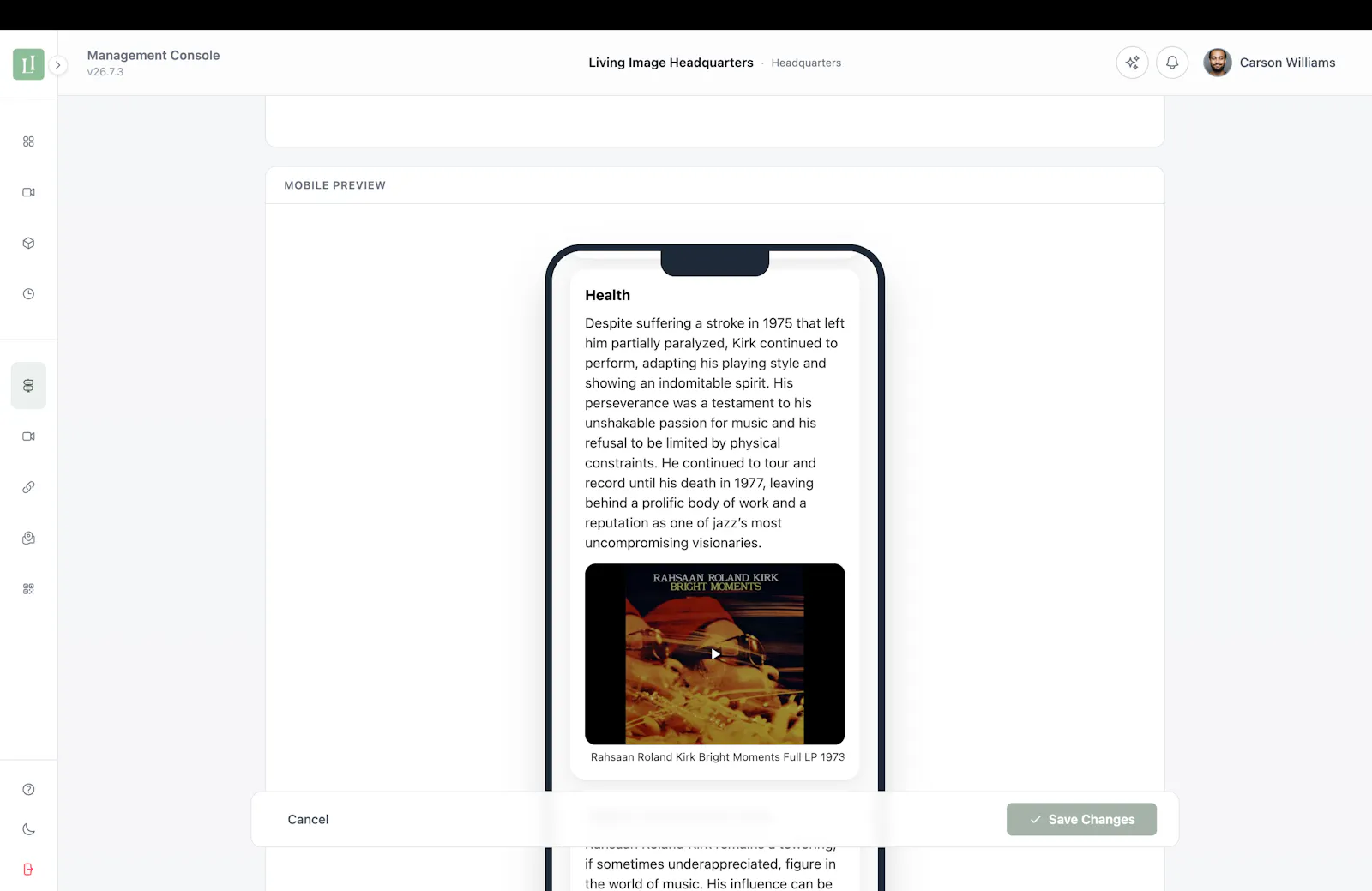 Living Image, Inc. screenshot 5