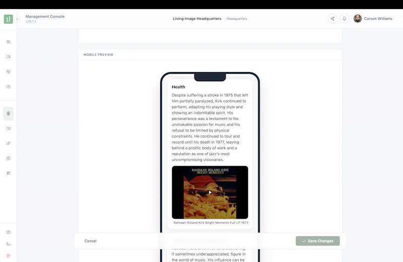 Living Image, Inc. screenshot 5