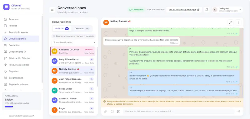 Clienteli screenshot 3
