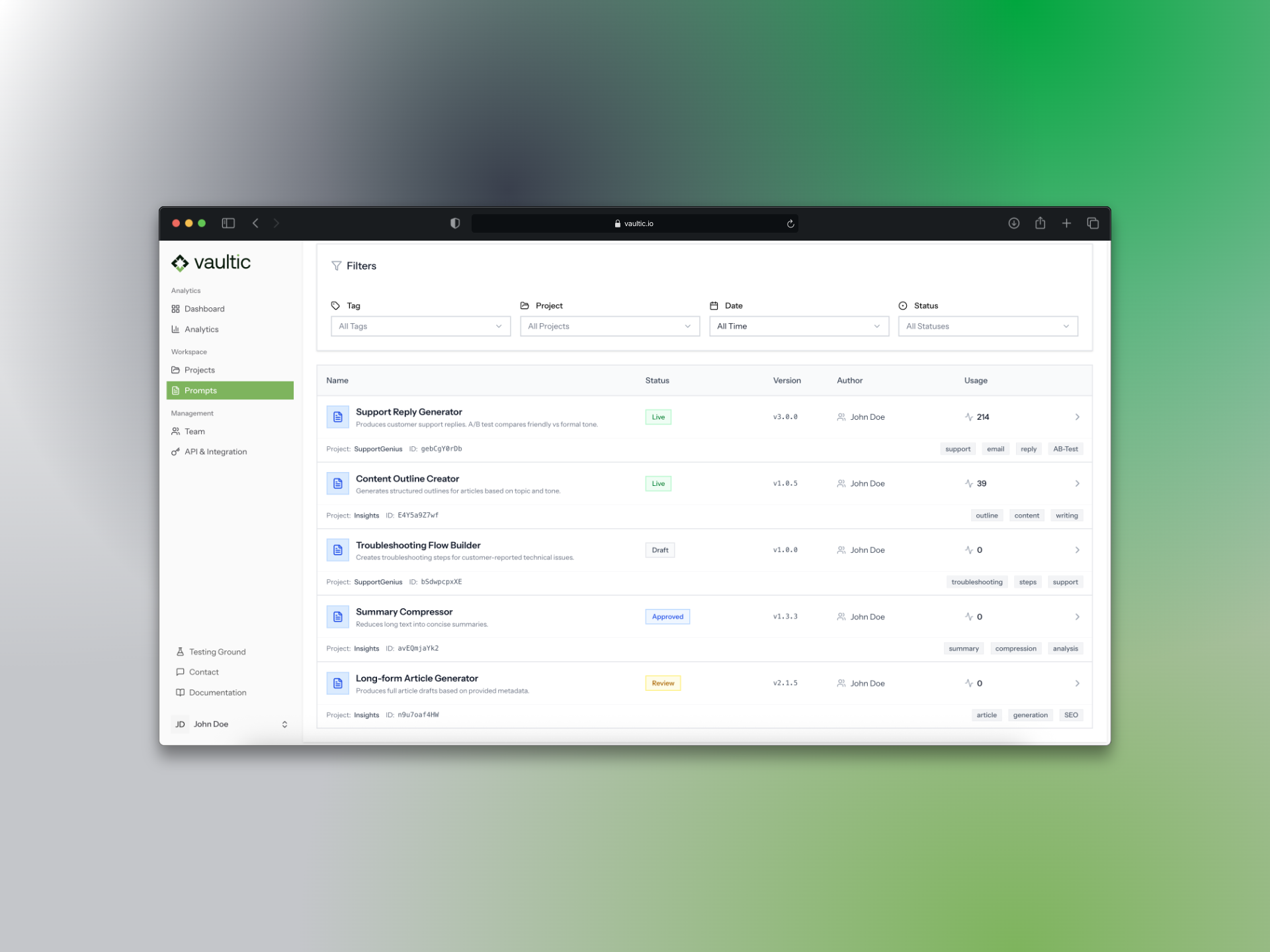 Vaultic gallery image