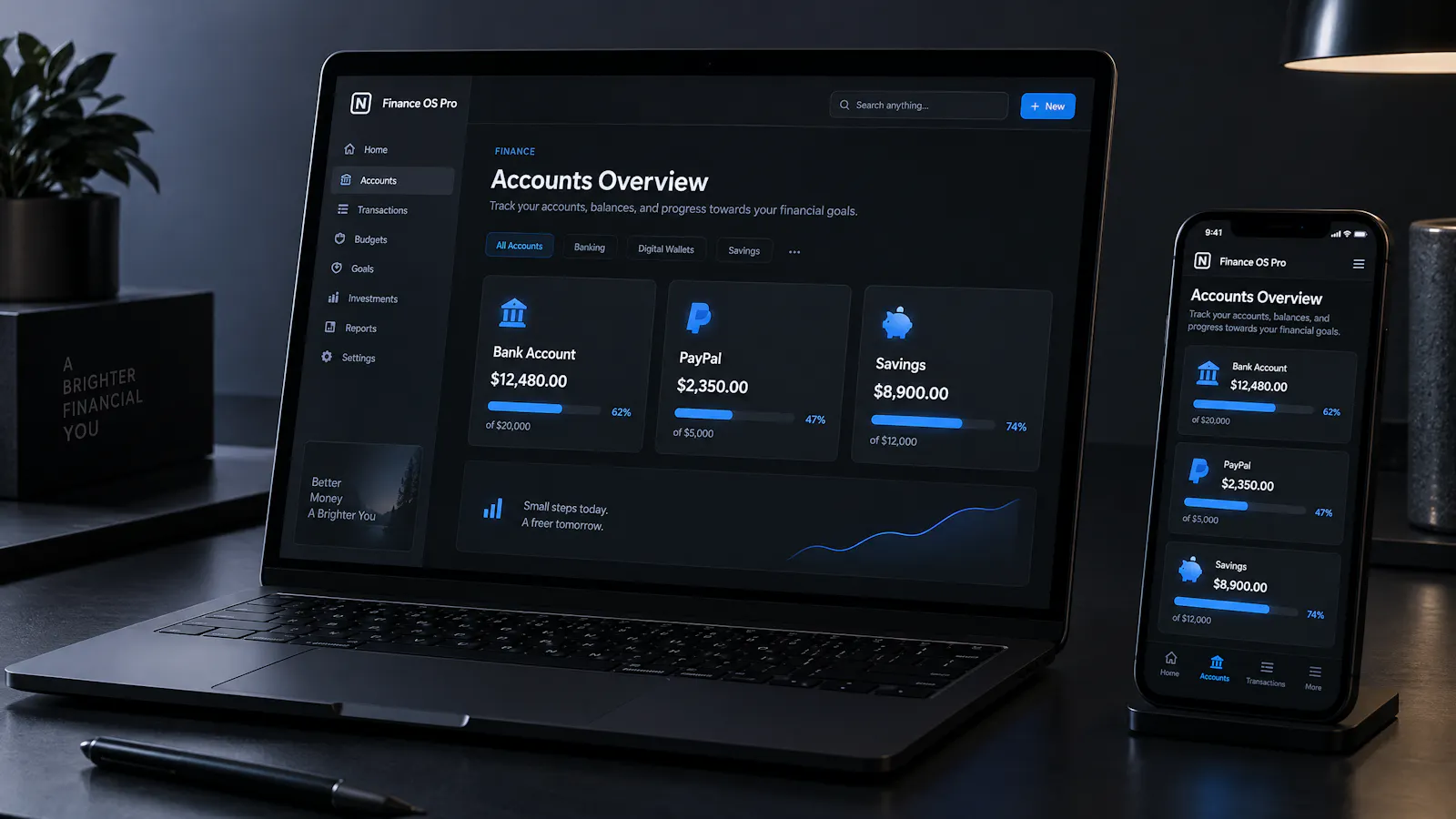 Finance OS Pro screenshot 1