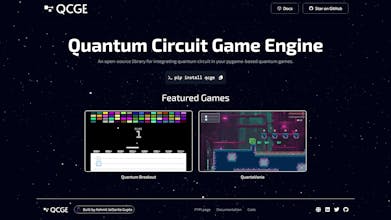 Quantum Circuit Game Engine gallery image