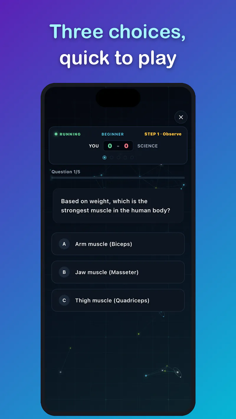 Science Trivia Quiz screenshot 5
