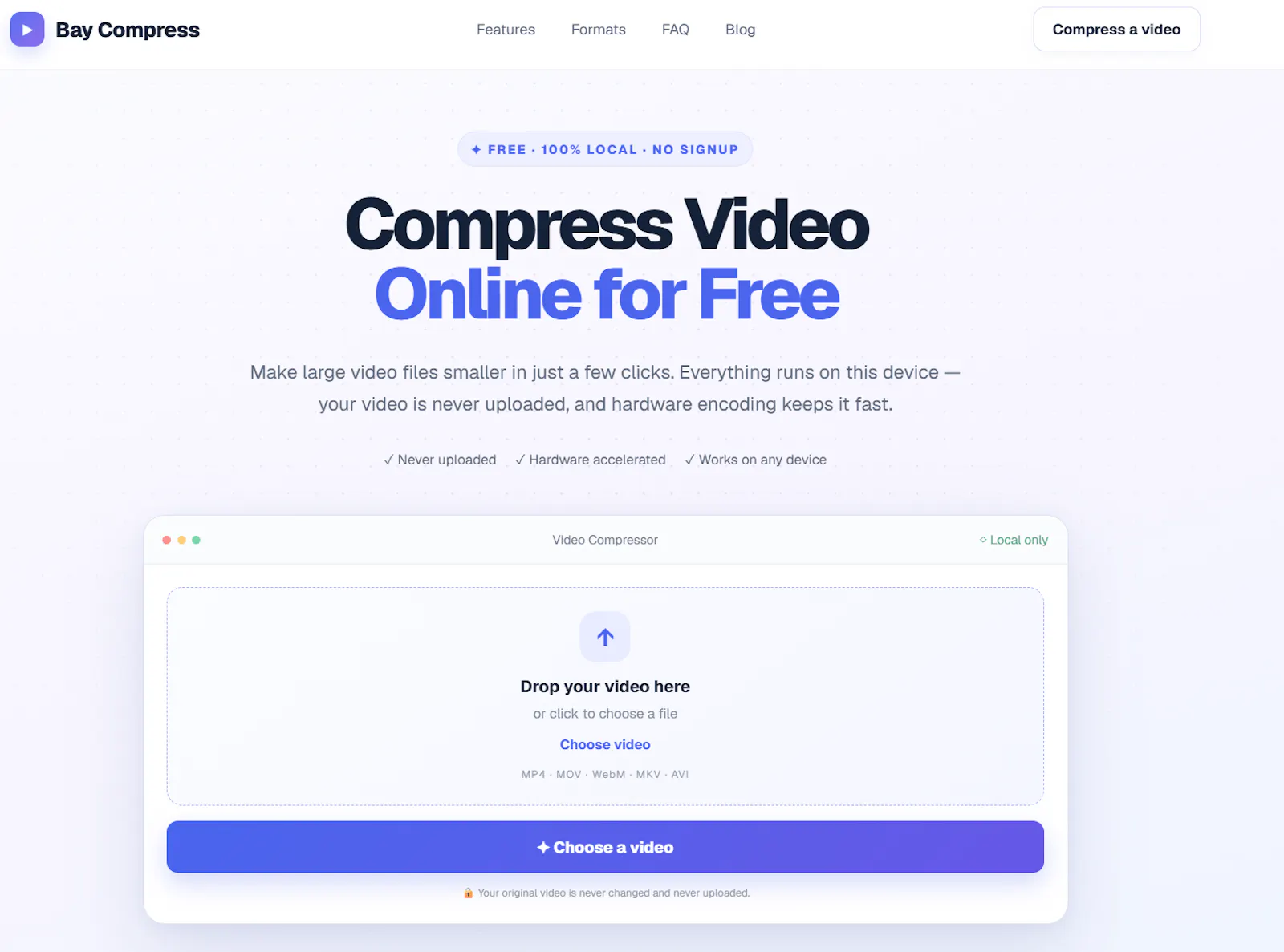 Bay Compress screenshot 1