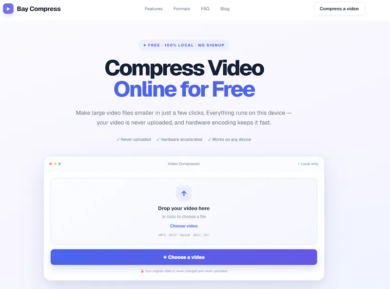 Bay Compress screenshot 1