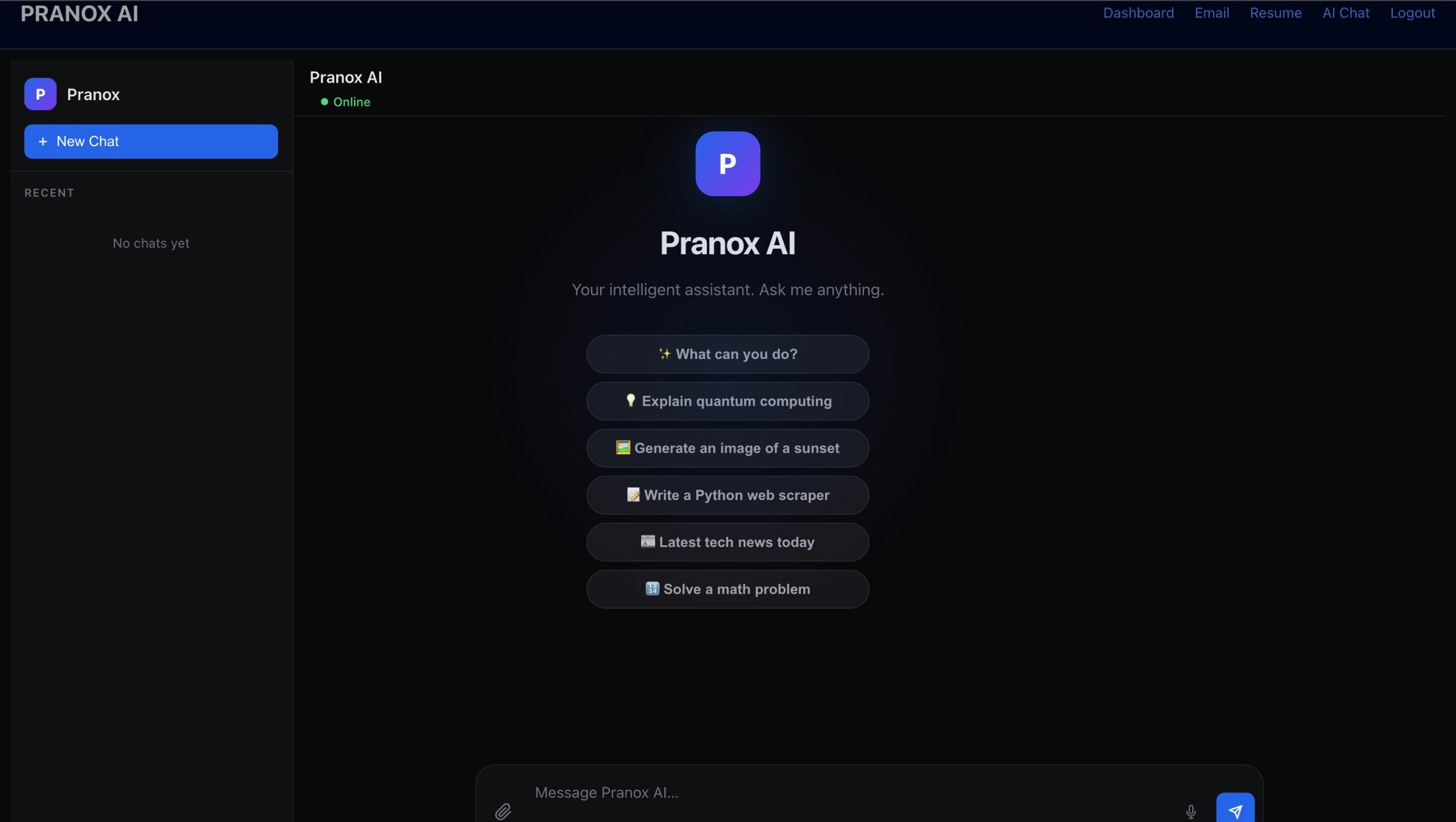 Pranox AI gallery image
