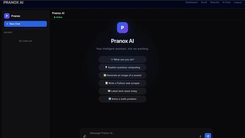 Pranox AI screenshot 3