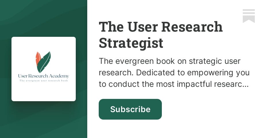 The User Research Strategist media 1