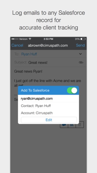 Cirrus Insight Mobile for iOS & Android gallery image