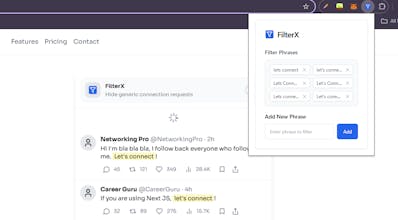 FilterX gallery image