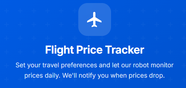 Robotize Flight Price Tracker