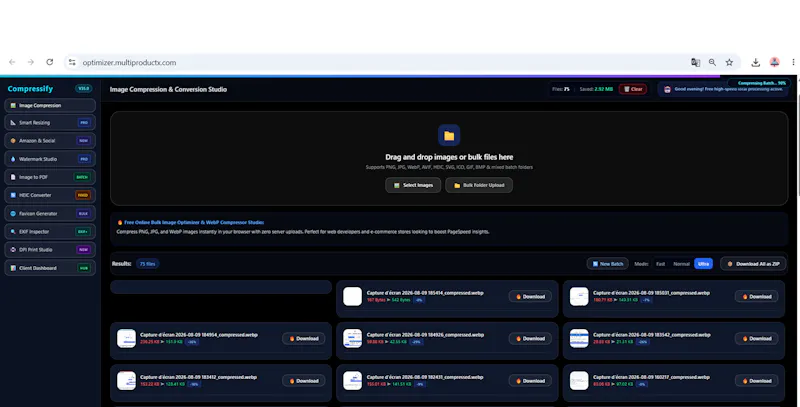 Compressify Pro screenshot 3