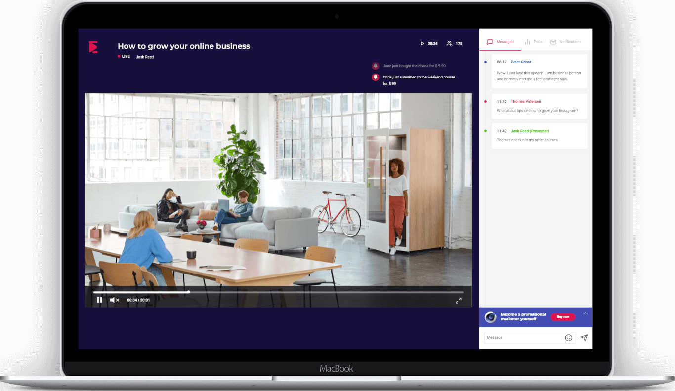Media ElasticWebinar - Perisian webinar automatik moden 1