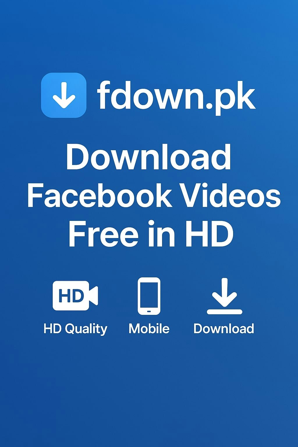 Fdown.pk - Main product screenshot demonstrating key features and user interface