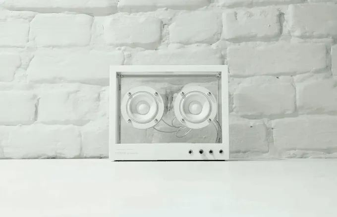 Small Transparent Speaker gallery image