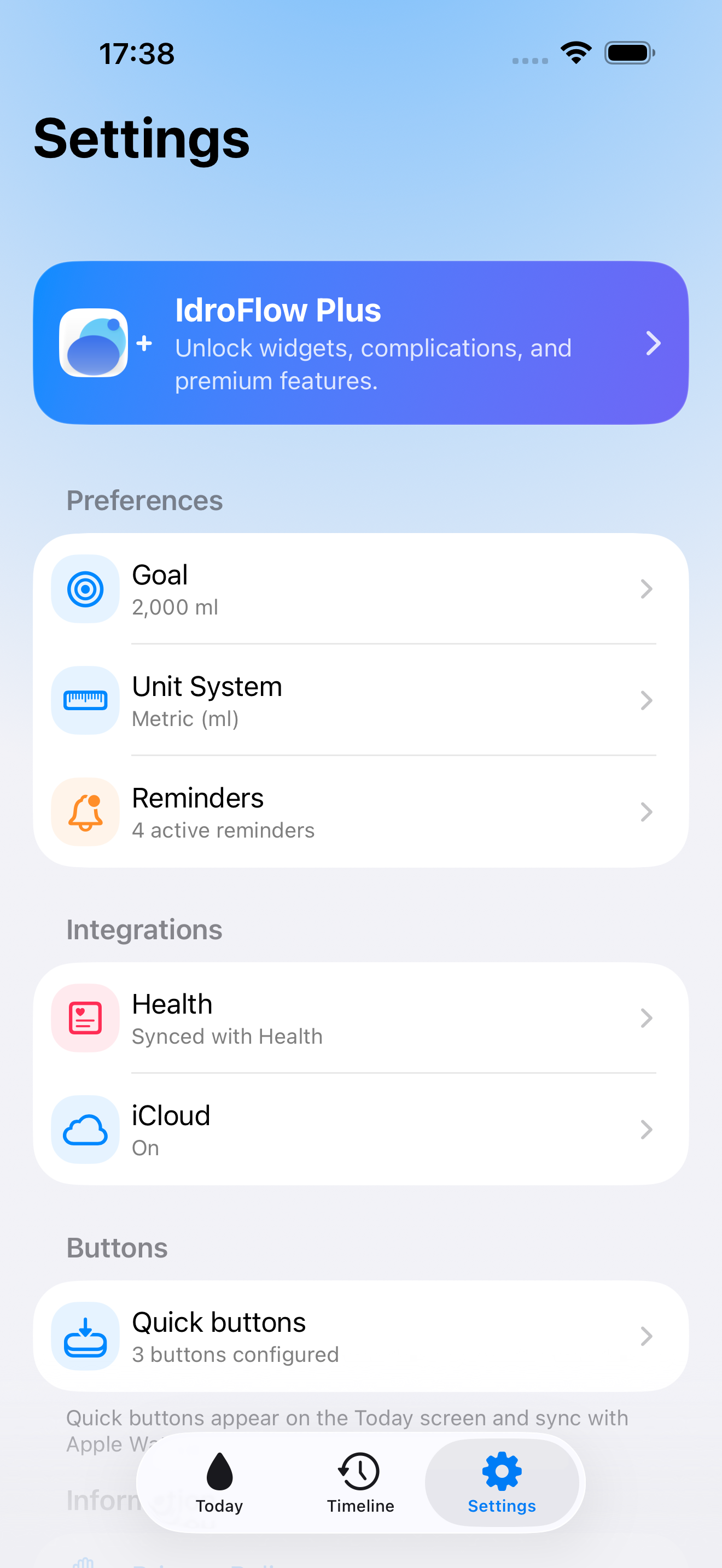 IdroFlow - Water Tracker gallery image