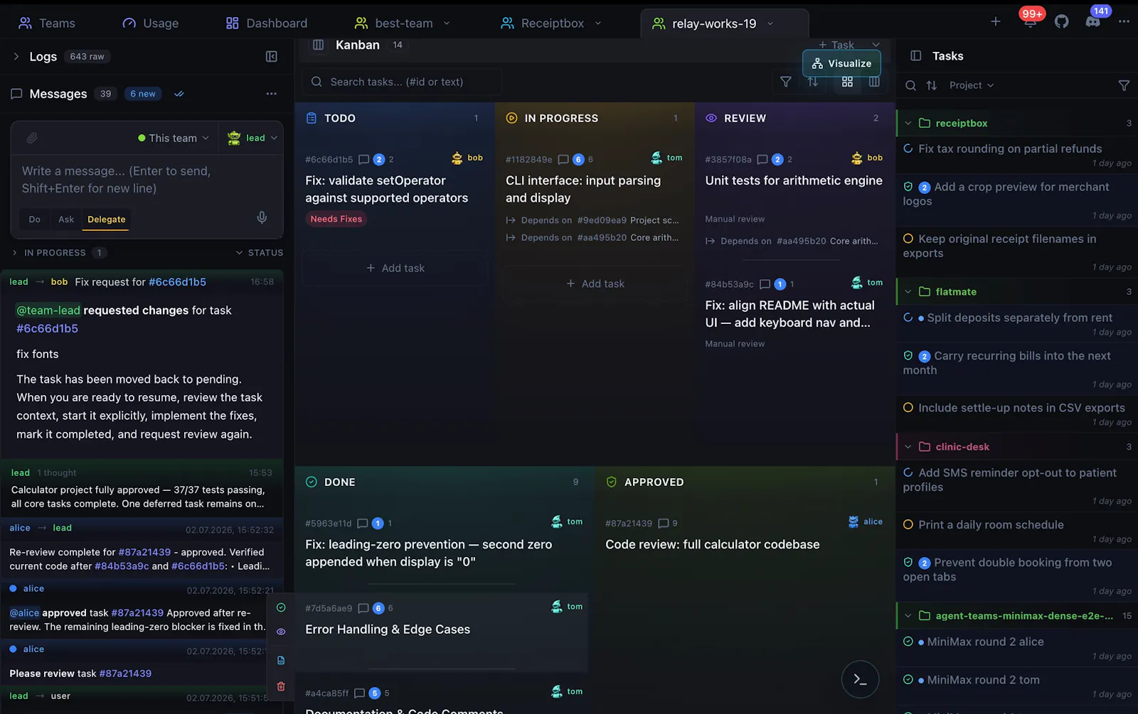 Agent Teams AI screenshot 3