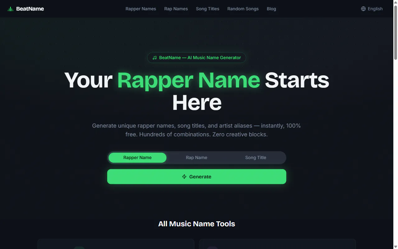 BeatName gallery image