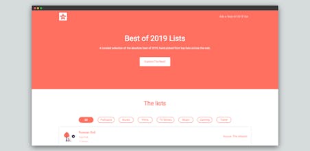 Best of 2019 Lists gallery image