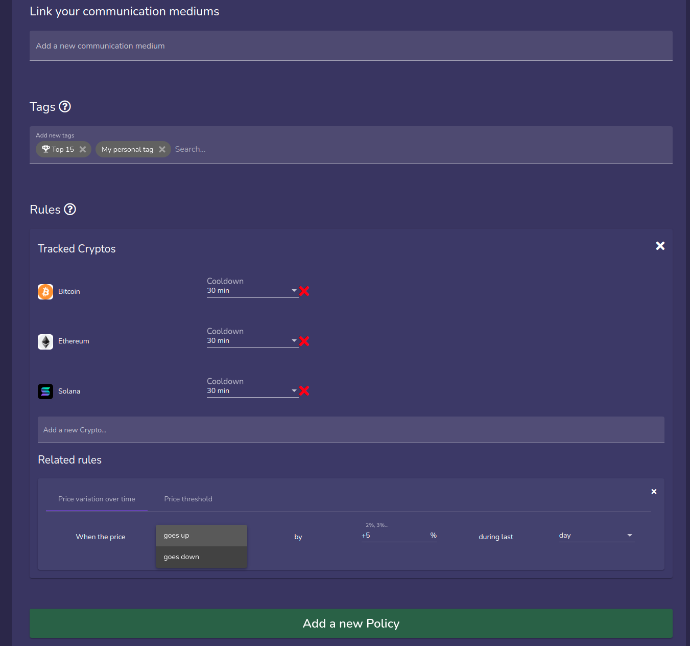 Cryptosalerting gallery image