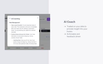 Log your trade, a trading journal gallery image