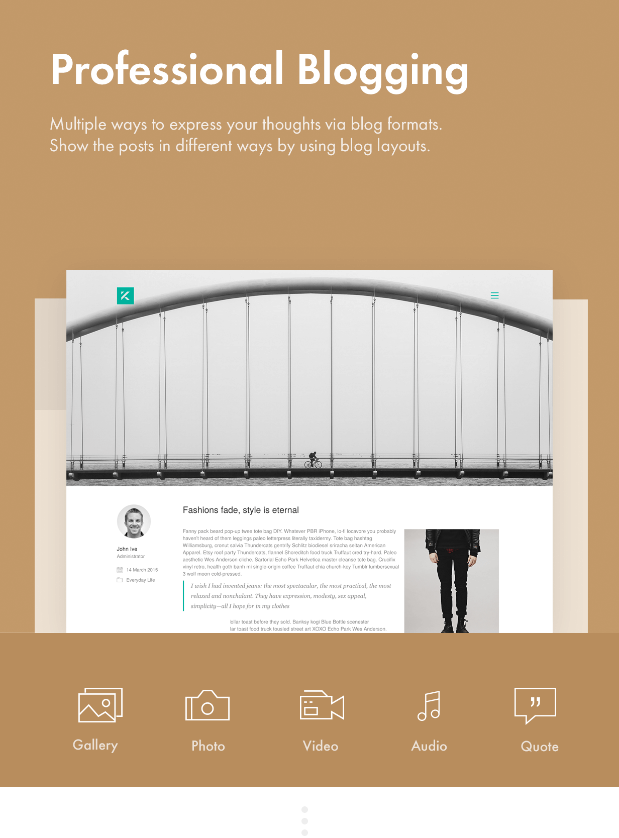 Kalium - Creative Theme for Professionals gallery image