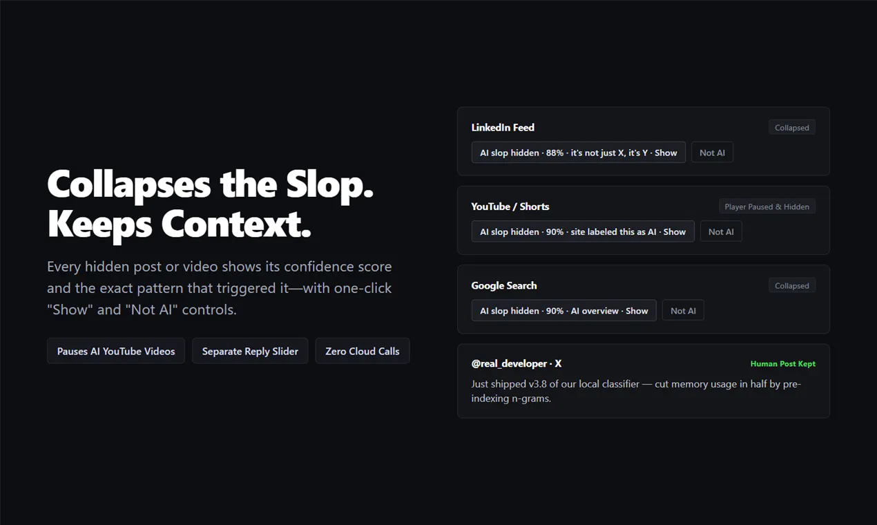 AI Slop Blocker gallery image