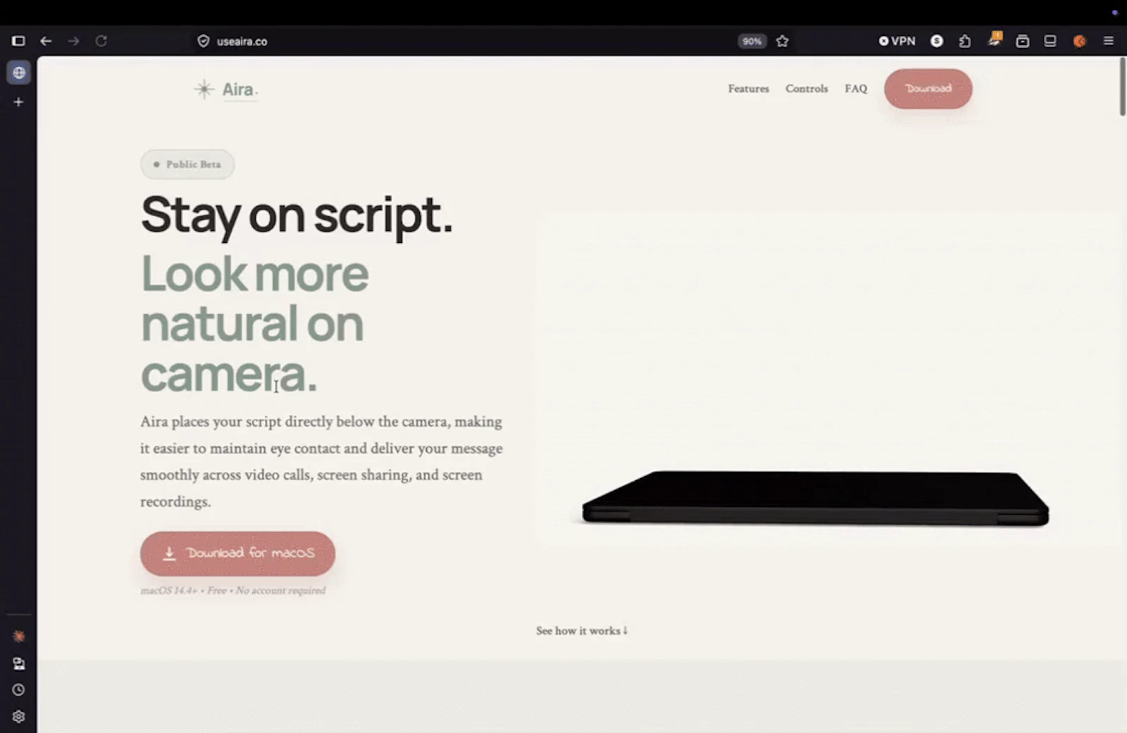 Aira screenshot 1 (video preview)