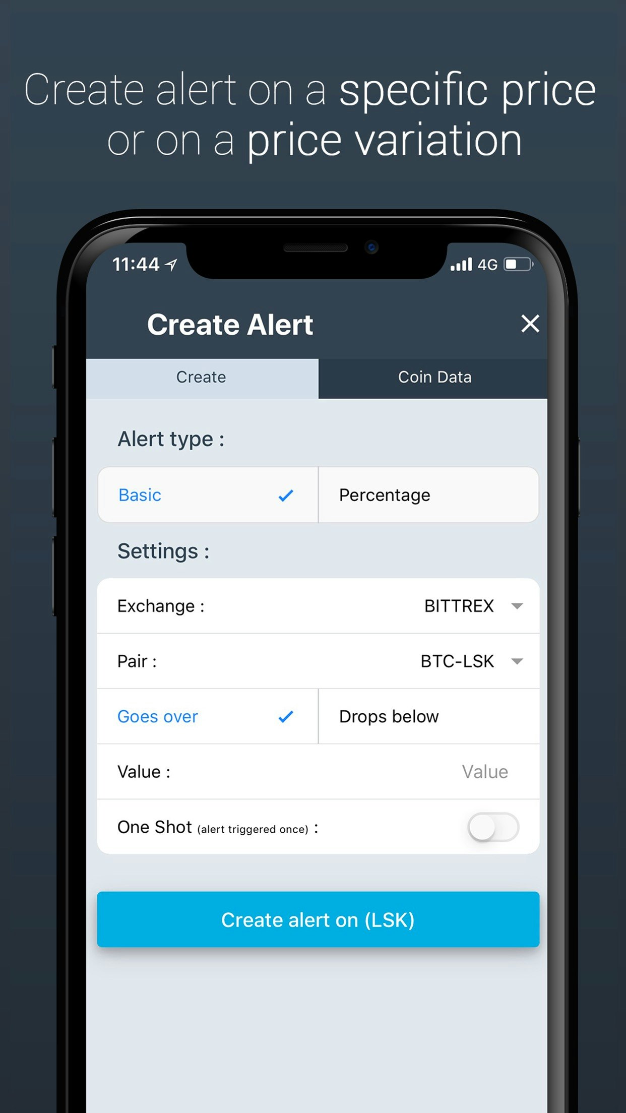Cryptalert App gallery image