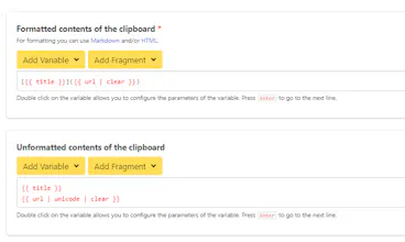 Rich URL Chrome extension gallery image