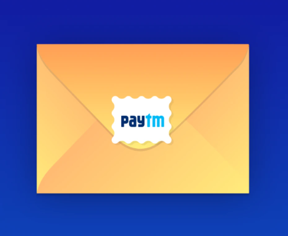 Send Gift Money on PayTM PostCard