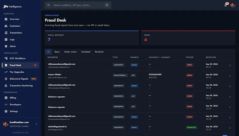 Jilo Intelligence screenshot 2