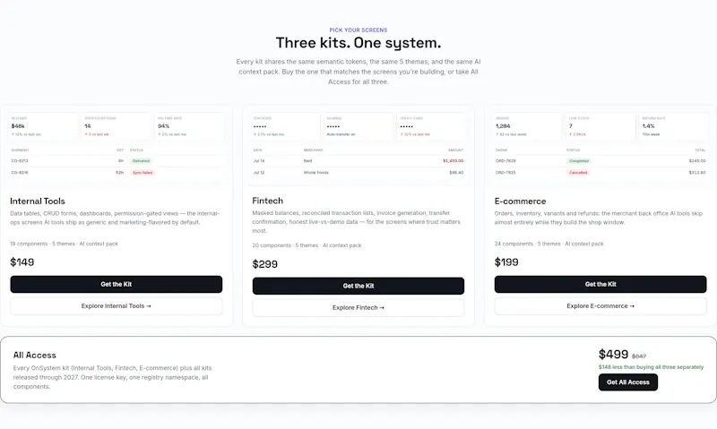 OnSystem.Design screenshot 2
