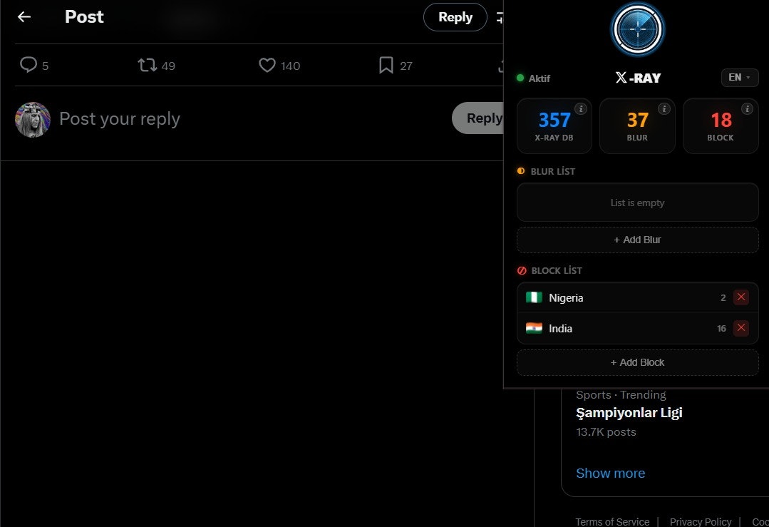 X-Ray: Block Tweets by Real Location gallery image