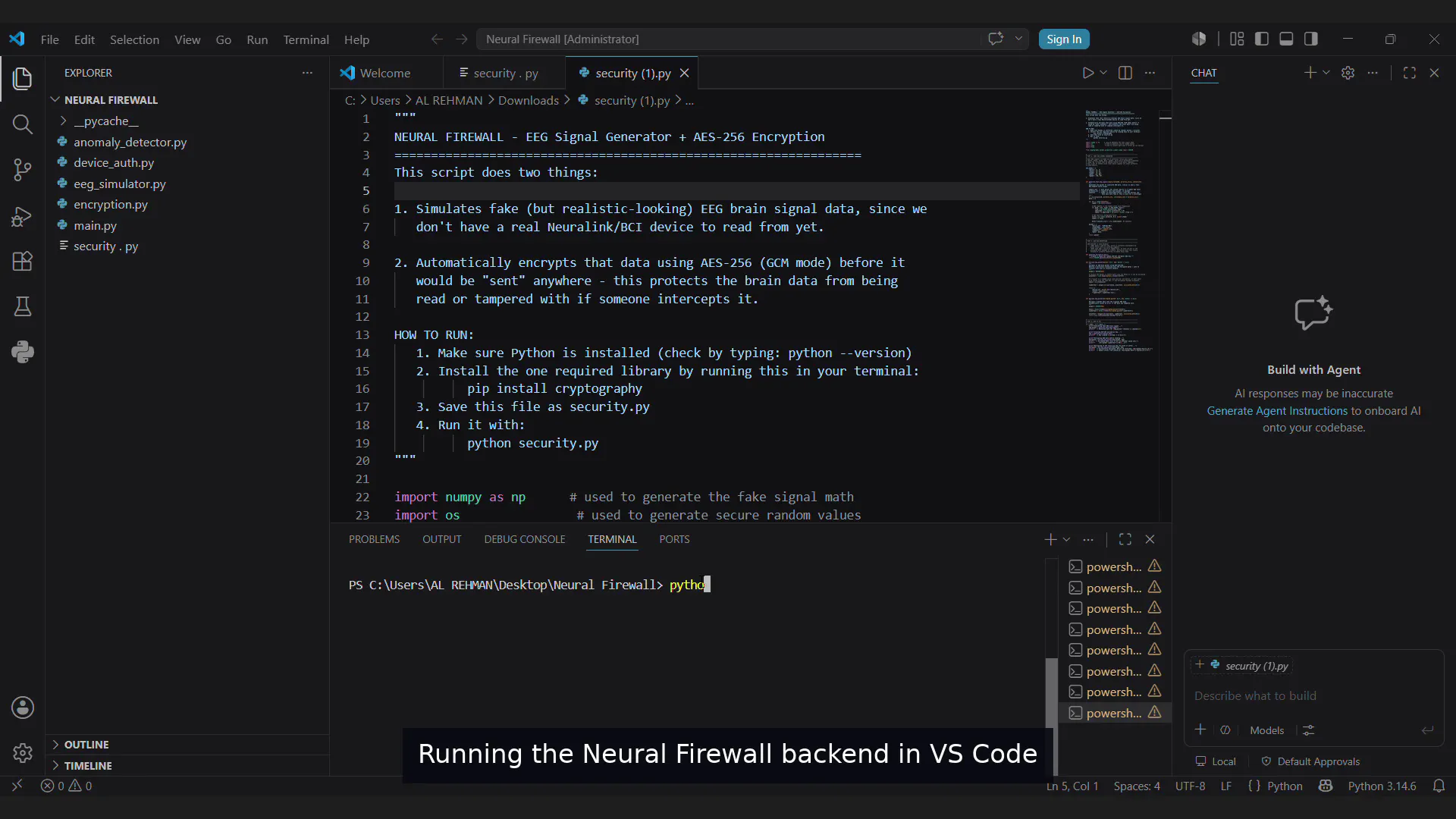 SynapseSec — Neural Signal Security  gallery image