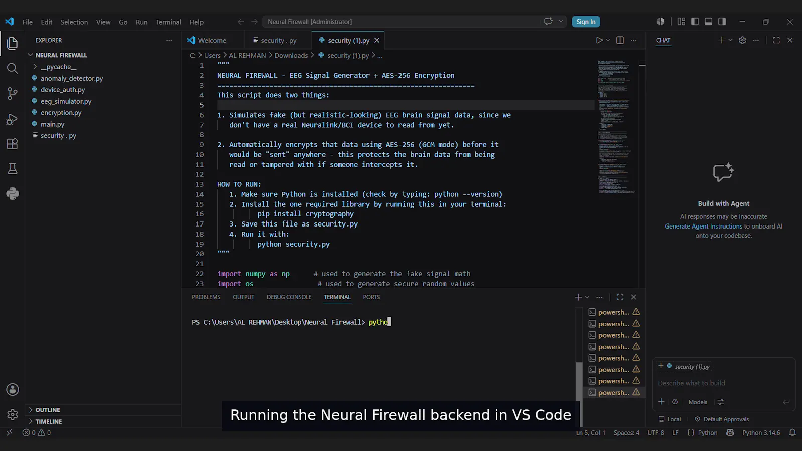 SynapseSec — Neural Signal Security  screenshot 3