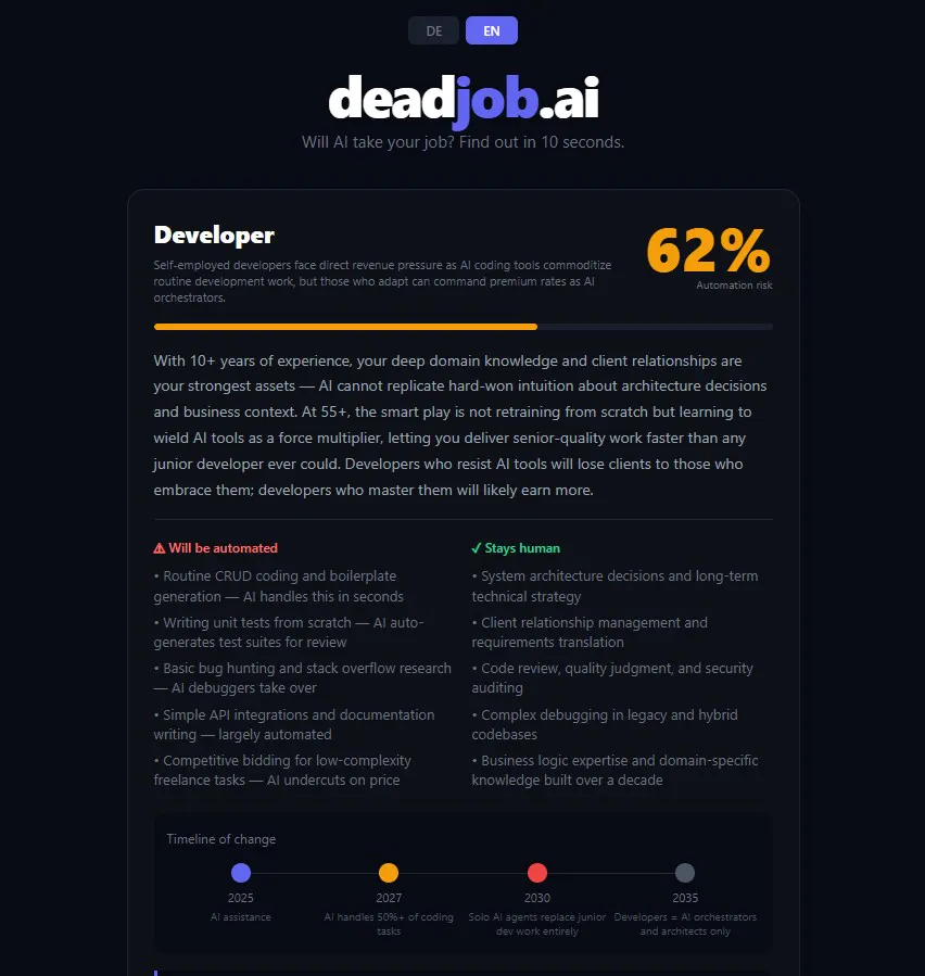 deadjob.ai gallery image